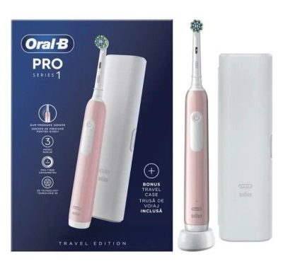 ČETKICA EL. PRO 1+ TC CROSSACTION PINK ORAL-B