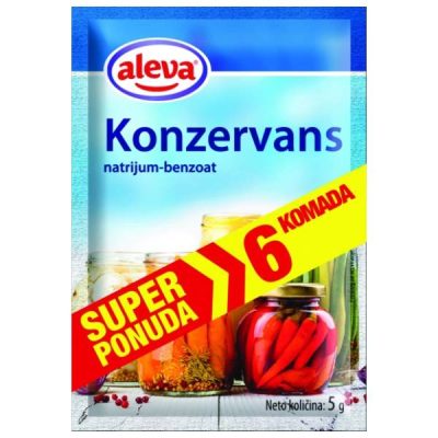 KONZERVANS SUPER PONUDA ALEVA 6X5G