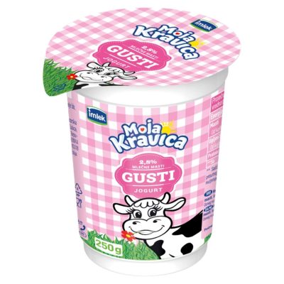JOGURT MOJA KRAVICA GUSTI 2.8%MM 250G ČAŠA