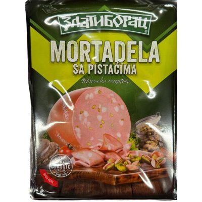 MORTADELA SA PISTAĆIMA SLAJS ZLATIBORAC 125G