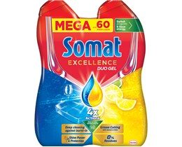 Somat EXCELL.DUO GEL za sudomaš.2x540ml