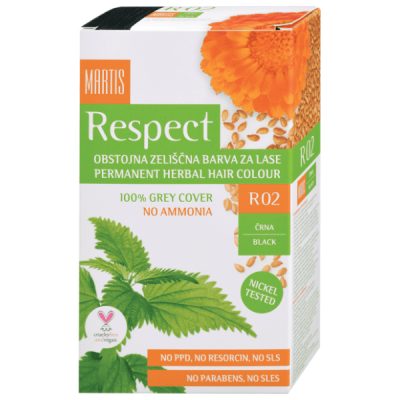 Respect boja za kosu 02 crna