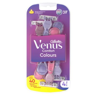 Gillette Venus3 Colors brijač 4 kom.