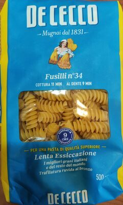 TESTENINA FUSILI DE CECCO 500G