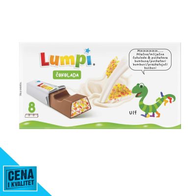Čokolada ML Pucket Bom 96 g Lumpi