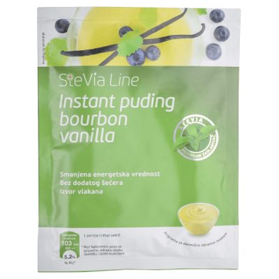 PUDING INSTANT VANILA SA STEVIOM STEVIA LINE 40G