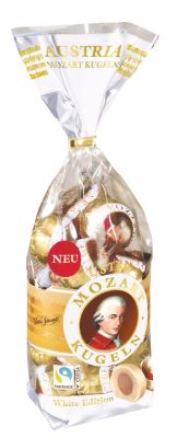 PRALINE MOZART KUGLE BELE 237G KUTIJA