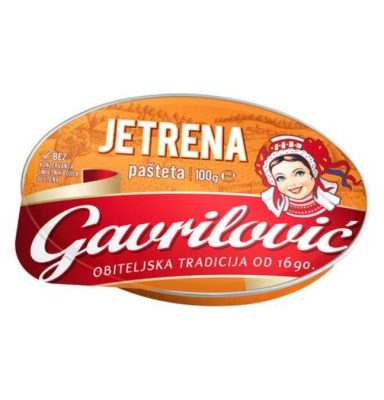 PAŠTETA JETRENA GAVRILOVIĆ 100G