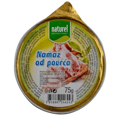 PAŠTETA OD POVRĆA 75G NATUREL