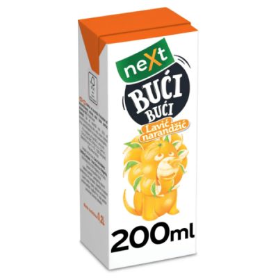 Sok Negazirani Next Buci Buci Pomorandža 0,2 l