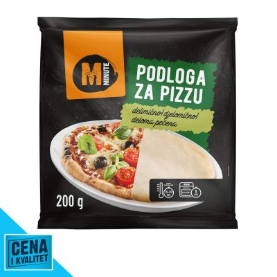 PODLOGA ZA PIZZU 200G MINUTE