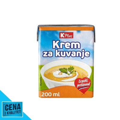 Krem za Kuvanje 200 ml K Plus