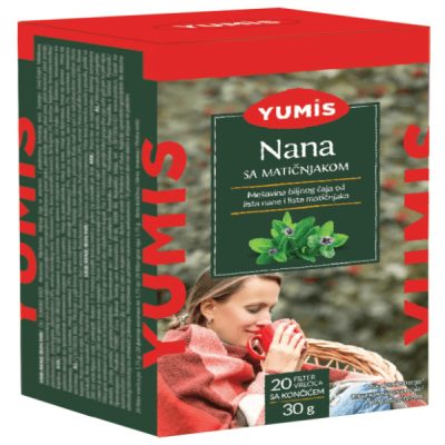 Čaj Nana sa Matičnjakom Končić 30 g Yumis