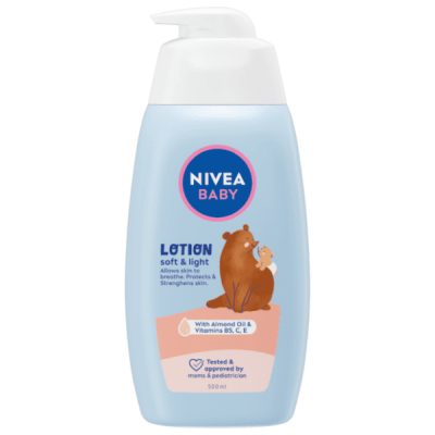 LOSION BABY SOFT&LIGHT NIVEA 500ML