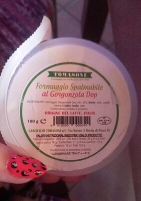 Sirni Namaz Gorgonloza Tomasoni 100 g