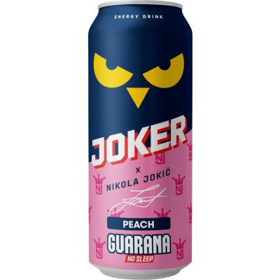 ENERGETSKO PIĆE GUARANA JOKER PEACH 0.5L