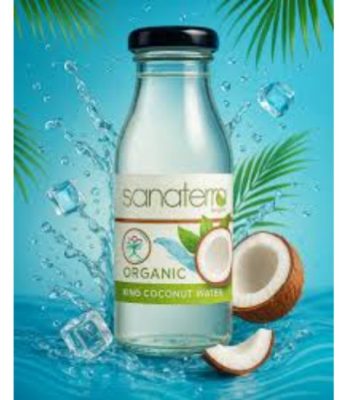 VODA ORGANSKA KOKOSOVA KRALJEVSKA SANATERRA 200ML