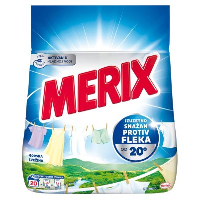 Deterdžent za Veš Fresh 20 pr Merix 1,5 kg
