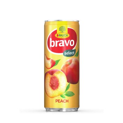 VOĆNI NAPITAK BRAVO BRESKVA 0,25L LIMENKA