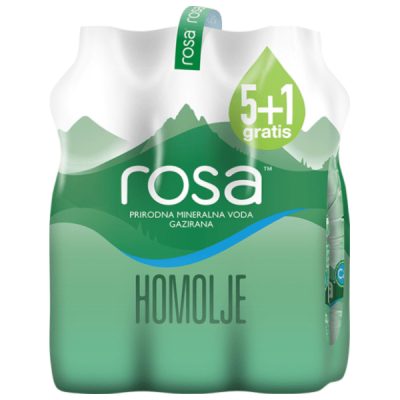 Voda Gazirana Rosa 1,5 l 5+1