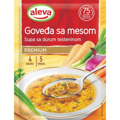 SUPA BISTRA GOVEĐA SA MESOM ALEVA 50G