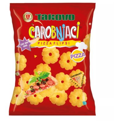CAROBNJACI FLIPS UKUS PIZZA 50G TAKOVO SWISSLION NNC