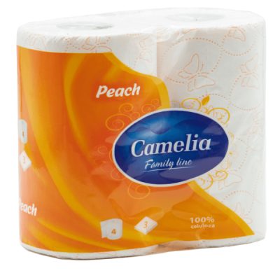 TOALETNI PAPIR 3SL BRESKVA CAMELIA 4/1