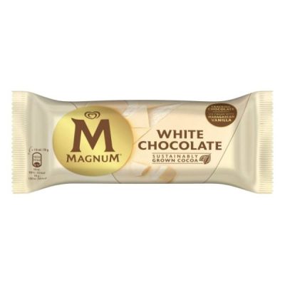 SLADOLED MAGNUM BELA COKOLADA 110ML