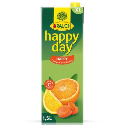Sok Happy Day pomorandza, sargarepa, limun 1500 Rauch 8