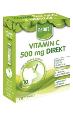 VITAMIN C 500mg NATUREL DIREKT 30gr
