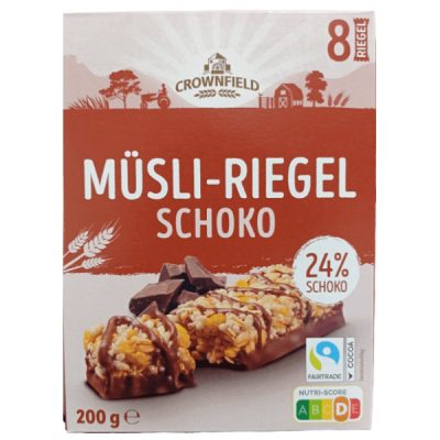 Musli Bar Čokolada Crownfield 200 g