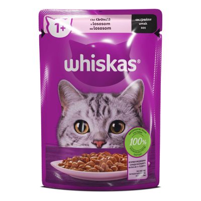 HRANA ZA MAČKE LOSOS WHISKAS 85G