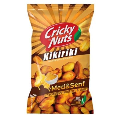 KIKIRIKI SUVOPEČENI MED&SENF CRICKY 150G