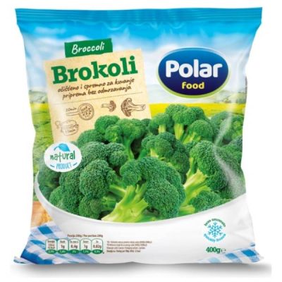 SMRZNUTO POVRĆE BROKOLI POLAR FOOD 400G