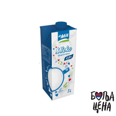 DR MILK UHT MLEKO 2,8% 1L