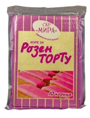 KORE ZA ROZEN TORTU 500g