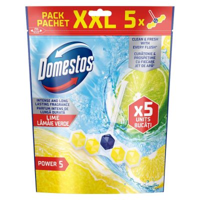 WC OSVEŽIVAČ POWER 5 LIME DOMESTOS 5X50G