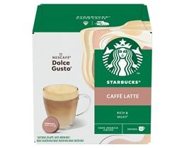 Kafa Nescafe Dolce Gusto Starbucks Caffe Latte 121,2 g