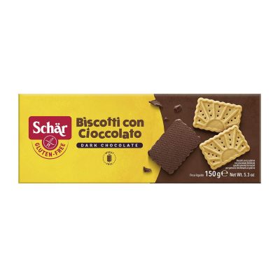 Keks bez Glutena Preliven Čokoladom Schar 150 g
