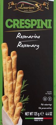 GRISINI LAURIERI RUZMARIN 125G