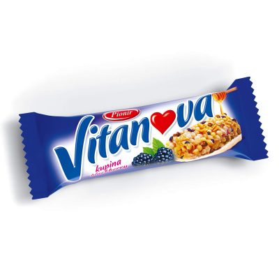 ŽITNI BAR ŽITARICE&KUPINA VITANOVA 25G