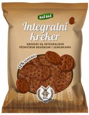 KREKERI INTEGRALNI BAŠ BAŠ 100G