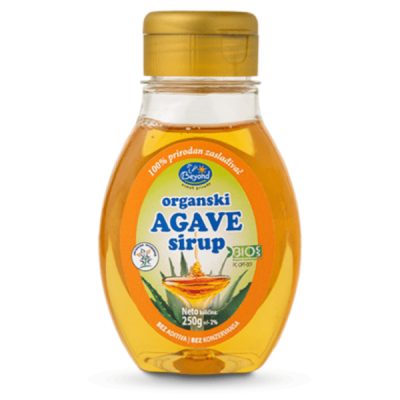 SIRUP AGAVE ORGANIC 250G BEYOND