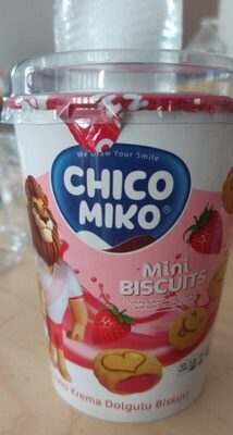 ČIKO MIKO MINI JAGODA 125G MINI BISKVIT