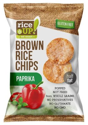 ČIPS PIRINČANI BRAON PAPRIKA RICE UP 60G