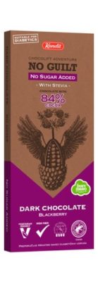 Čokolada bez Šećera Blackberry Kandit 80 g