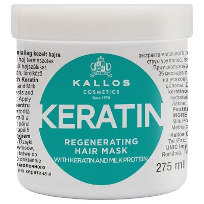 Maska za kosu KALLOS 275 ml keratin