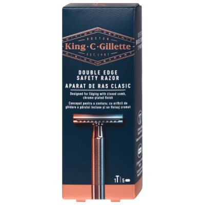 BRIJAČ MUŠKI KING C GILLETTE 1+5