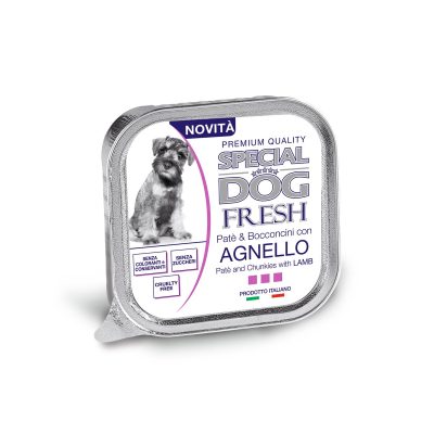 HRANA ZA PSE FRESH PAŠTETA SA JAGNJETINOM 150G