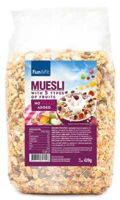 Musli 5 vrsta voca 0420 Fun&Fit